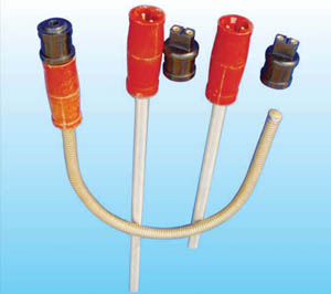 Heating rod bolts