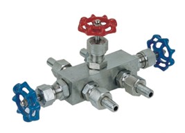 Integrated valve block